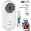 Somikon WLAN Klingel:WLAN-HD-Video-Türklingel Mit App, Gegensprechen, Inkl. Akku 2 Somikon WLAN Klingel:WLAN-HD-Video-Türklingel Mit App, Gegensprechen, Inkl. Akku -Einrichtungsgeschäft nx4554 1