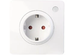 Luminea Home Control WLAN Steckdose Up:WLAN-Unterputz-Steckdose Mit App, Für Siri, Alexa & Google Assistant -Einrichtungsgeschäft nx4555 5 1
