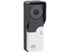 Somikon Türklingelanlagen:Video-Türsprechanlage Mit 17,8-cm-Farbdisplay & Türöffner, 10-m-Kabel -Einrichtungsgeschäft nx4564 1