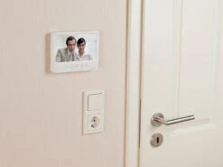 Somikon Türklingelanlagen:Video-Türsprechanlage Mit 17,8-cm-Farbdisplay & Türöffner, 10-m-Kabel -Einrichtungsgeschäft nx4564 11