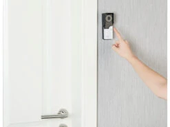 Somikon Türklingelanlagen:Video-Türsprechanlage Mit 17,8-cm-Farbdisplay & Türöffner, 10-m-Kabel -Einrichtungsgeschäft nx4569 4