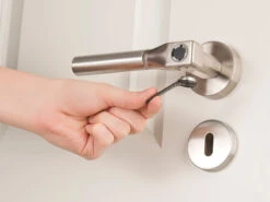 VisorTech Elektronischer Türgriff:Sicherheits-Türbeschlag, Fingerprint-Scanner & Transponder, DIN Rechts 21 VisorTech Elektronischer Türgriff:Sicherheits-Türbeschlag, Fingerprint-Scanner & Transponder, DIN Rechts -Einrichtungsgeschäft nx4581 4