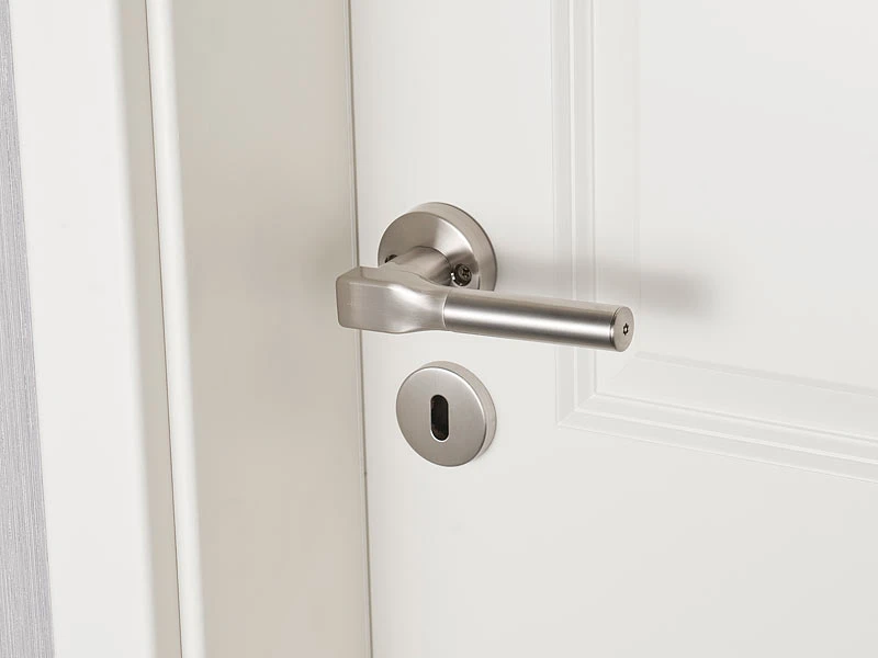 VisorTech Elektronischer Türgriff:Sicherheits-Türbeschlag, Fingerprint-Scanner & Transponder, DIN Rechts 12 VisorTech Elektronischer Türgriff:Sicherheits-Türbeschlag, Fingerprint-Scanner & Transponder, DIN Rechts – Bild 10