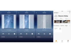 Carlo Milano Smarte Gardinenstange:3er-Set Teleskop-Gardinenstangen Elektr. Antrieb, WLAN&App, 172-306 Cm -Einrichtungsgeschäft nx4598 16 1