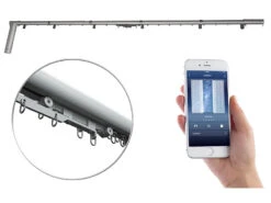 Carlo Milano Gardinen-Stange:2er-Set Teleskop-Gardinenstangen Elektr. Antrieb, WLAN&App, 172-306 Cm 29 Carlo Milano Gardinen-Stange:2er-Set Teleskop-Gardinenstangen Elektr. Antrieb, WLAN&App, 172-306 Cm -Einrichtungsgeschäft nx4598 17