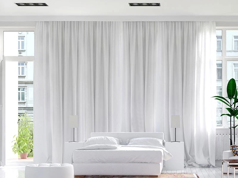 Carlo Milano Gardinen-Stange:2er-Set Teleskop-Gardinenstangen Elektr. Antrieb, WLAN&App, 172-306 Cm 17 Carlo Milano Gardinen-Stange:2er-Set Teleskop-Gardinenstangen Elektr. Antrieb, WLAN&App, 172-306 Cm – Bild 15