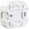 Luminea Home Control Unterputzschalter:WLAN-Unterputz-2-Kanal-Lichtschalter Mit App & Sprachsteuerung