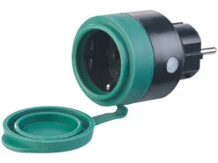 Luminea Home Control WLAN Steckdose Außen:4er-Set Outdoor-WLAN-Steckdosen F. Alexa, Siri & Google Assistant, 16A -Einrichtungsgeschäft nx4655 2