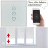 Luminea Home Control Rolladenschalter:Rollladen-Touch-Unterputz-Steuerung Mit WLAN, App Und Sprachsteuerung 1 Luminea Home Control Rolladenschalter:Rollladen-Touch-Unterputz-Steuerung Mit WLAN, App Und Sprachsteuerung -Einrichtungsgeschäft nx4667 5