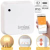 Luminea Home Control Dämmerungsschalter:Wetterfester WLAN-Licht- & Dämmerungs-Sensor Mit App, IP55 -Einrichtungsgeschäft nx4679 8 1