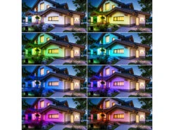 Luminea Home Control RGB-Strahler Außen:Outdoor-Fluter Mit RGB-CCT-LEDs, Bluetooth & App, Versandrückläufer 10 Luminea Home Control RGB-Strahler Außen:Outdoor-Fluter Mit RGB-CCT-LEDs, Bluetooth & App, Versandrückläufer -Einrichtungsgeschäft nx4681 14