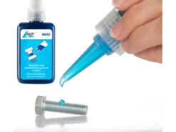 AGT Schraubenkleber:Schrauben- Und Muttersicherungsmittel, Mittel- Und Hochfest, 2x 50 Ml -Einrichtungsgeschäft nx4789 7 1