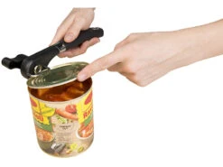 PEARL Dosenoeffner:2er-Set Sicherheits-Dosenöffner, Edelstahl-Klinge, Wiederverschließbar -Einrichtungsgeschäft nx4798 3