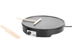 Rosenstein & Söhne Crepes Maschine:Elektrischer XL-Crêpes-Maker Mit Temperaturregler, 1.000 Watt, Ø 28cm -Einrichtungsgeschäft nx4857 0