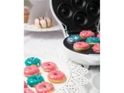 Rosenstein & Söhne Waffeleisen Donut:Mini-Donut-Maker, Antihaftbeschichtet, 1.000 Watt Versandrückläufer -Einrichtungsgeschäft nx4866 2