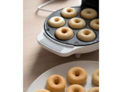Rosenstein & Söhne Waffeleisen Donut:Mini-Donut-Maker, Antihaftbeschichtet, 1.000 Watt Versandrückläufer -Einrichtungsgeschäft nx4866 4