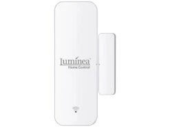 Luminea Home Control Fensterkontakte:10er-Set WLAN-Tür- & Fensteralarm, App, Für Alexa & Google Assistant -Einrichtungsgeschäft nx4900 0 2