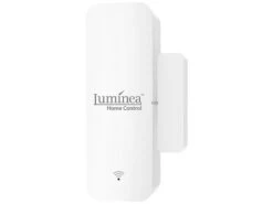 Luminea Home Control Fensterkontakte:10er-Set WLAN-Tür- & Fensteralarm, App, Für Alexa & Google Assistant -Einrichtungsgeschäft nx4900 1 2