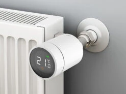 Revolt Thermostat:3er-Set Heizkörperthermostate Mit App, Sprachsteuerung, ZigBee-Gateway -Einrichtungsgeschäft nx4911 2 2