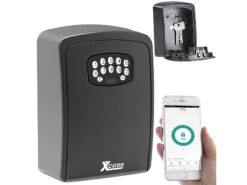 Xcase Schlüsseltresor Mit App:Mini-Schlüssel-Safe Mit App Und WLAN-Gateway Mit Bluetooth-Mesh, IP54 -Einrichtungsgeschäft nx4964 3