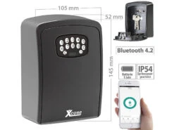 Xcase Schlüsseltresor Mit App:Mini-Schlüssel-Safe Mit App Und WLAN-Gateway Mit Bluetooth-Mesh, IP54 -Einrichtungsgeschäft nx4964 5