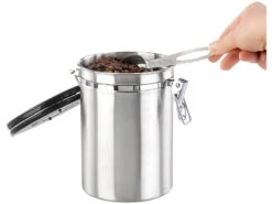 Rosenstein & Söhne Kaffeedose Co2 Ventil:Kaffeedose Mit Kalenderblatt, C02-Freigabeventil Und Messlöffel, 1,9 L 12 Rosenstein & Söhne Kaffeedose Co2 Ventil:Kaffeedose Mit Kalenderblatt, C02-Freigabeventil Und Messlöffel, 1,9 L -Einrichtungsgeschäft nx4975 1