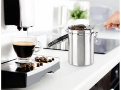 Rosenstein & Söhne Kaffeedose Co2 Ventil:Kaffeedose Mit Kalenderblatt, C02-Freigabeventil Und Messlöffel, 1,9 L 11 Rosenstein & Söhne Kaffeedose Co2 Ventil:Kaffeedose Mit Kalenderblatt, C02-Freigabeventil Und Messlöffel, 1,9 L -Einrichtungsgeschäft nx4975 6