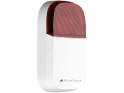 VisorTech Alarmsirene:WLAN-Outdoor-Sirene Mit Blinklicht Und 95 DB, IP54, ELESION-kompatibel -Einrichtungsgeschäft nx4980 0