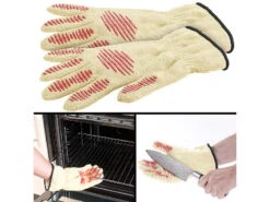 Rosenstein & Söhne Schnittschutzhandschuh:4er-Set Sicherheits-Handschuh, Hitze- & Schnittschutz, Antirutsch-Pads 27 Rosenstein & Söhne Schnittschutzhandschuh:4er-Set Sicherheits-Handschuh, Hitze- & Schnittschutz, Antirutsch-Pads -Einrichtungsgeschäft nx5540 10
