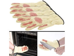 Rosenstein & Söhne Schnittschutzhandschuh:4er-Set Sicherheits-Handschuh, Hitze- & Schnittschutz, Antirutsch-Pads 20 Rosenstein & Söhne Schnittschutzhandschuh:4er-Set Sicherheits-Handschuh, Hitze- & Schnittschutz, Antirutsch-Pads -Einrichtungsgeschäft nx5546 1