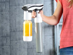 Rosenstein & Söhne Wassersprudler:Getränke-Sprudler Für Soda-Wasser, Softdrinks, Saft-Schorle, Limonade -Einrichtungsgeschäft nx5583 8