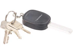 VisorTech Schlüsselalarm:2er-Set Personenalarm Im Autoschlüssel-Design, 110-dB-Sirene, Kuli -Einrichtungsgeschäft nx5666 2 1