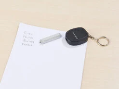 VisorTech Schlüsselalarm:2er-Set Personenalarm Im Autoschlüssel-Design, 110-dB-Sirene, Kuli -Einrichtungsgeschäft nx5666 3 1