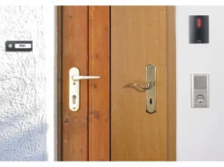 CASAcontrol Funkglocke:Kabellose Funk-Türklingel Mit 2 Empfängern (Licht & Ton), 100 M, IPX4 -Einrichtungsgeschäft nx5776 14