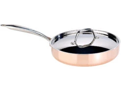 TS Kupfertopfset:Kupfer-Töpfe Und Kupfer-Pfanne, 5-teilig 14 TS Kupfertopfset:Kupfer-Töpfe Und Kupfer-Pfanne, 5-teilig -Einrichtungsgeschäft nx6012 0 1