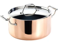 TS Kupfertopfset:Kupfer-Töpfe Und Kupfer-Pfanne, 5-teilig 11 TS Kupfertopfset:Kupfer-Töpfe Und Kupfer-Pfanne, 5-teilig -Einrichtungsgeschäft nx6014 0 1