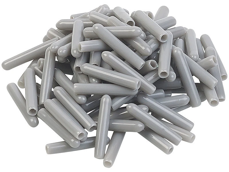 Sichler Geschirrkorb Schutzkappe:100er-Pack Universal-Schutzkappen Für Spülmaschinen-Körbe, Grau 4 Sichler Geschirrkorb Schutzkappe:100er-Pack Universal-Schutzkappen Für Spülmaschinen-Körbe, Grau – Bild 2