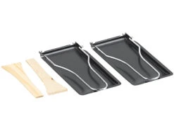 Rosenstein & Söhne Raclette Pfännchen:6er-Set Grill-Pfännchen Mit Klappbarem Griff, Spülmaschinenfest -Einrichtungsgeschäft nx6046 0 1