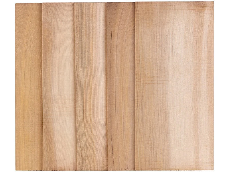 Rosenstein & Söhne Grillbrettchen:5er-Set Zedernholz-Grillbretter Für Holzkohle- & Gasgrills 4 Rosenstein & Söhne Grillbrettchen:5er-Set Zedernholz-Grillbretter Für Holzkohle- & Gasgrills – Bild 2