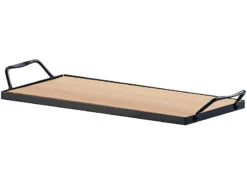 Rosenstein & Söhne Räucherbrett:4 Zedernholz-Grillbretter Für Holzkohle- & Gasgrills, Mit Metallrahmen -Einrichtungsgeschäft nx6048 1