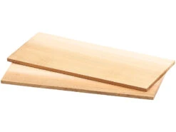 Rosenstein & Söhne Räucherbrett:4 Zedernholz-Grillbretter Für Holzkohle- & Gasgrills, Mit Metallrahmen -Einrichtungsgeschäft nx6048 3