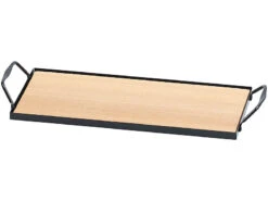 Rosenstein & Söhne Räucherbrett:4 Zedernholz-Grillbretter Für Holzkohle- & Gasgrills, Mit Metallrahmen -Einrichtungsgeschäft nx6048 4