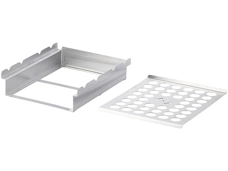 Rosenstein & Söhne Grillaufsatz:5in1-Grill-Aufsatz Aus Edelstahl, 4 Spieße, Für Hähnchen, Gemüse & Co. 11 Rosenstein & Söhne Grillaufsatz:5in1-Grill-Aufsatz Aus Edelstahl, 4 Spieße, Für Hähnchen, Gemüse & Co. – Bild 9