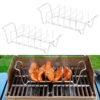 Rosenstein & Söhne Grillhalter:2er-Set 2in1-Sparerib-Halter & Bratenkorb Für Grill & Ofen, Edelstahl 2 Rosenstein & Söhne Grillhalter:2er-Set 2in1-Sparerib-Halter & Bratenkorb Für Grill & Ofen, Edelstahl -Einrichtungsgeschäft nx6051 1