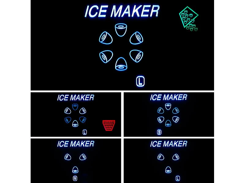 Rosenstein & Söhne Eiswürfel Bereiter:Eiswürfelmaschine & Wasserspender V2 Mit XL-Display, Versandrückläufer 8 Rosenstein & Söhne Eiswürfel Bereiter:Eiswürfelmaschine & Wasserspender V2 Mit XL-Display, Versandrückläufer – Bild 6