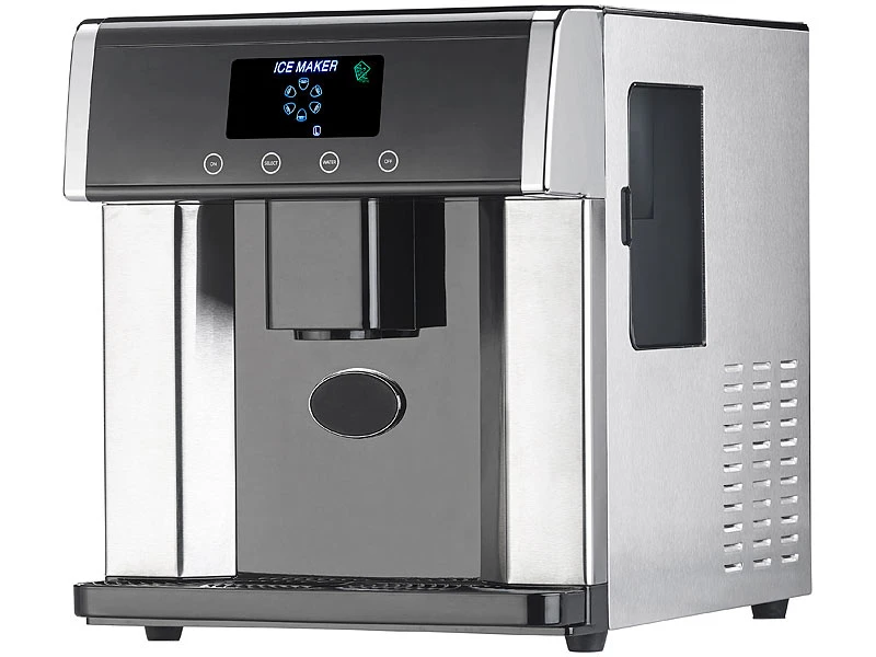 Rosenstein & Söhne Eiswürfel Bereiter:Eiswürfelmaschine & Wasserspender V2 Mit XL-Display, Versandrückläufer 14 Rosenstein & Söhne Eiswürfel Bereiter:Eiswürfelmaschine & Wasserspender V2 Mit XL-Display, Versandrückläufer – Bild 12