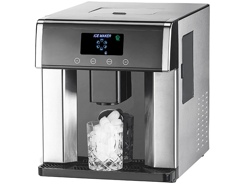 Rosenstein & Söhne Eiswürfel Bereiter:Eiswürfelmaschine & Wasserspender V2 Mit XL-Display, Versandrückläufer 10 Rosenstein & Söhne Eiswürfel Bereiter:Eiswürfelmaschine & Wasserspender V2 Mit XL-Display, Versandrückläufer – Bild 8