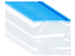 Rosenstein & Söhne Gefrierbeutel:30 Zip-Verschluss Gefrier-Beutel, 1/3/6 Liter, 68 µm -Einrichtungsgeschäft nx6071 10