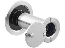 PEARL Türgucker:Türspion Mit Sichtschutz, 160°, 36-60 Mm, Ø 14 Mm, Edelstahl Satiniert -Einrichtungsgeschäft nx6088 2