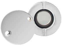 PEARL Tür-Spione:Türspion Mit Sichtschutz, 160°, 36-60 Mm, Ø 14 Mm, Edelstahl Verchromt -Einrichtungsgeschäft nx6089 5